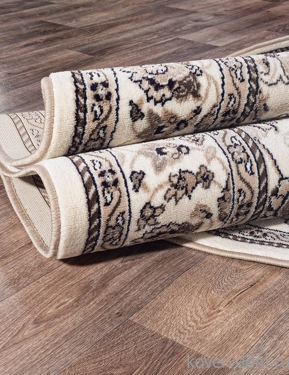 Ковер VALENCIA DELUXE D251 CREAM-BROWN Овал Ковер VALENCIA DELUXE D251 CREAM-BROWN Овал