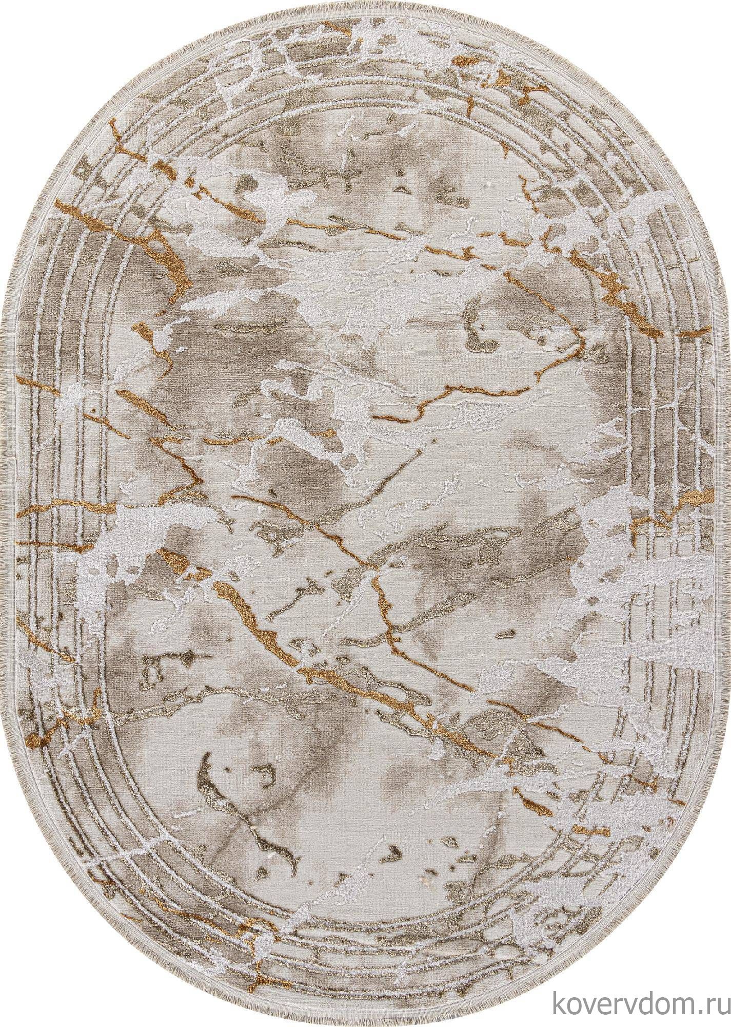 Ковер MOSSO 27243A CREAM / BEIGE Овал Ковер MOSSO 27243A CREAM / BEIGE Овал