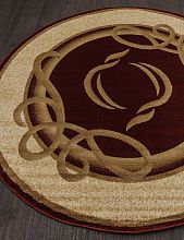 Ковер OLYMPOS a704 RED Круг